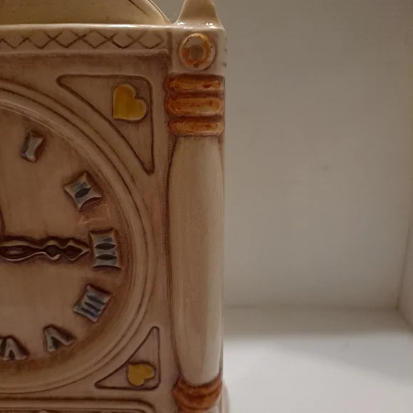 Treasure Craft Vintage Grandfather Clock Windup Cookie Jar - Picture 7 of 13